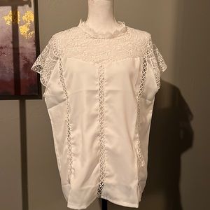 Lace top shirt